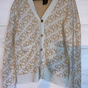 Disney 50th Anniversary Cinderella Castle Cardigan Sweater size S